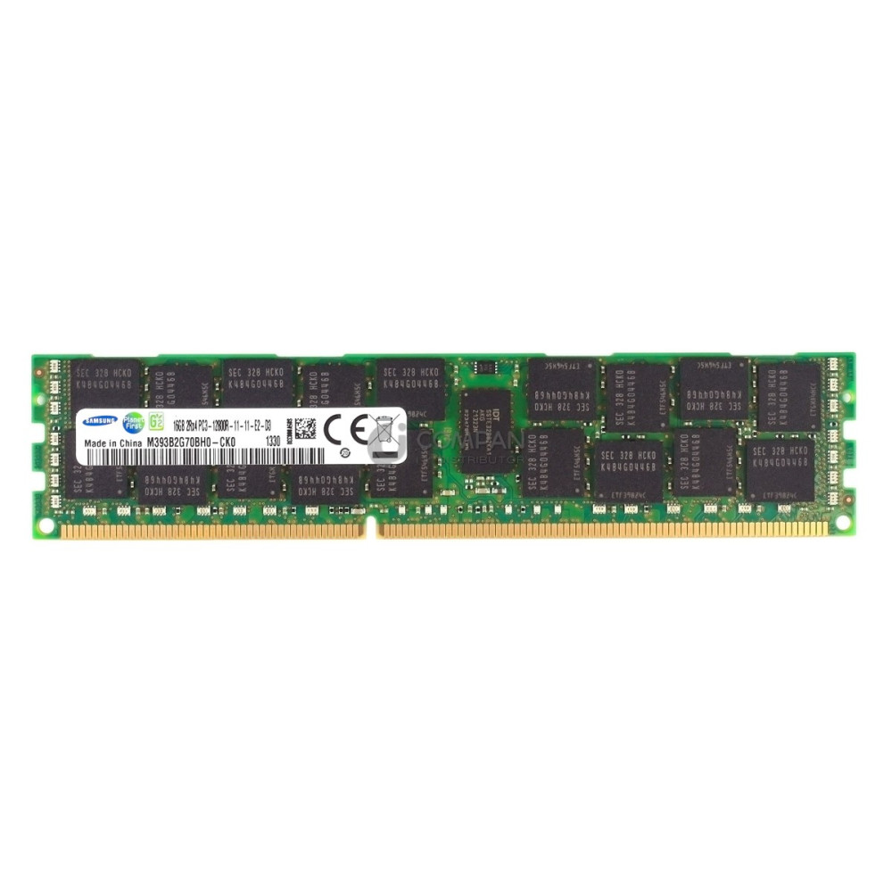 M393B2G70BH0-CK0 SAMSUNG MEMORY 16GB 2RX4 PC3 12800R 1600MHZ M393B2G70BH0-CK0 - -